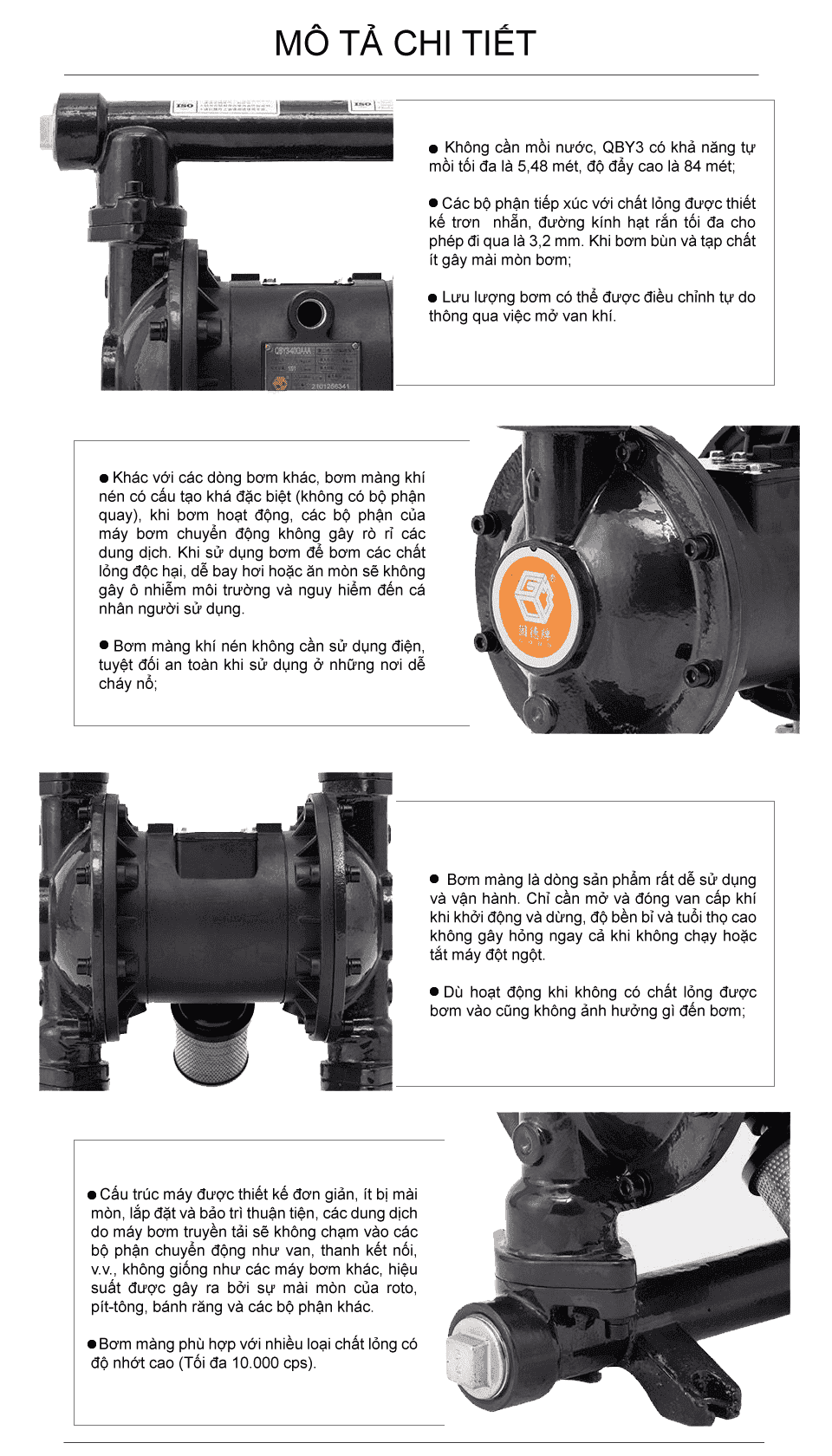 Bom mang khi nen godo QBY3 32 Gang 3