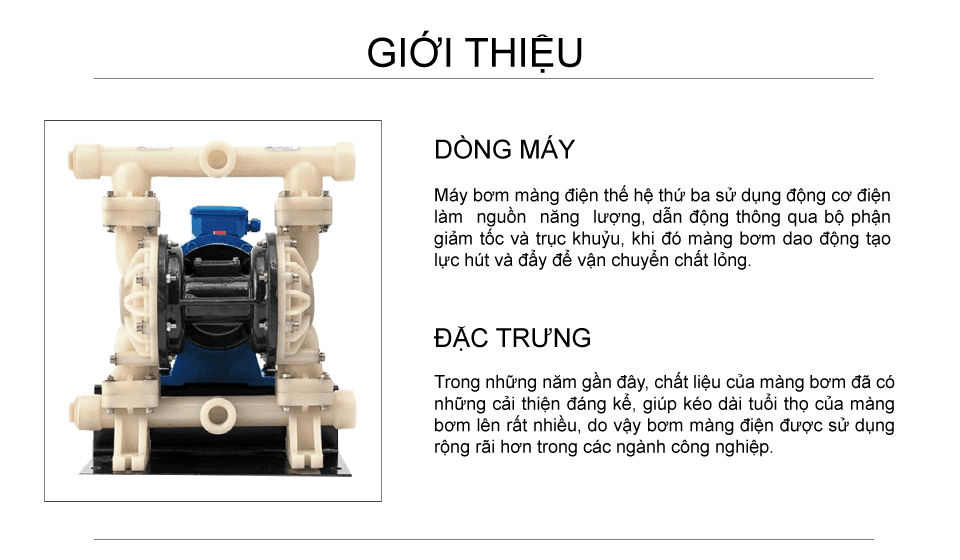 Bơm Màng Điện GODO DBY3-32 TEFLON
