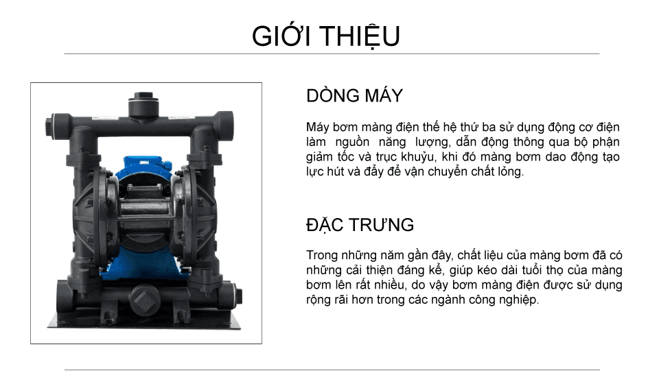 Bơm Màng Điện GODO DBY3-32 HỢP KIM NHÔM