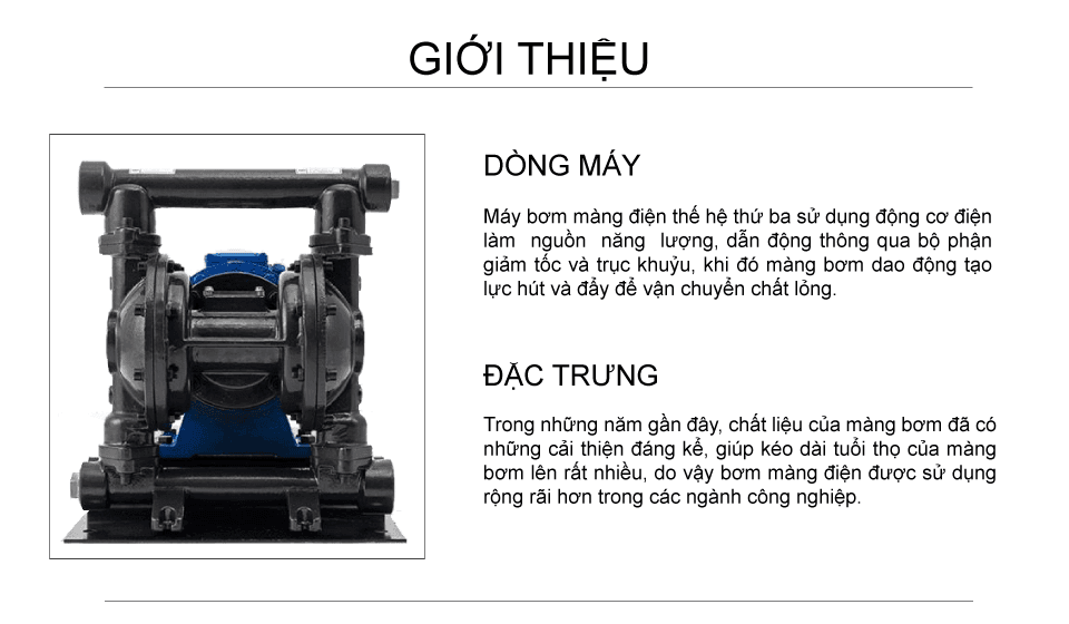 Bơm Màng Điện GODO DBY3S-32 GANG