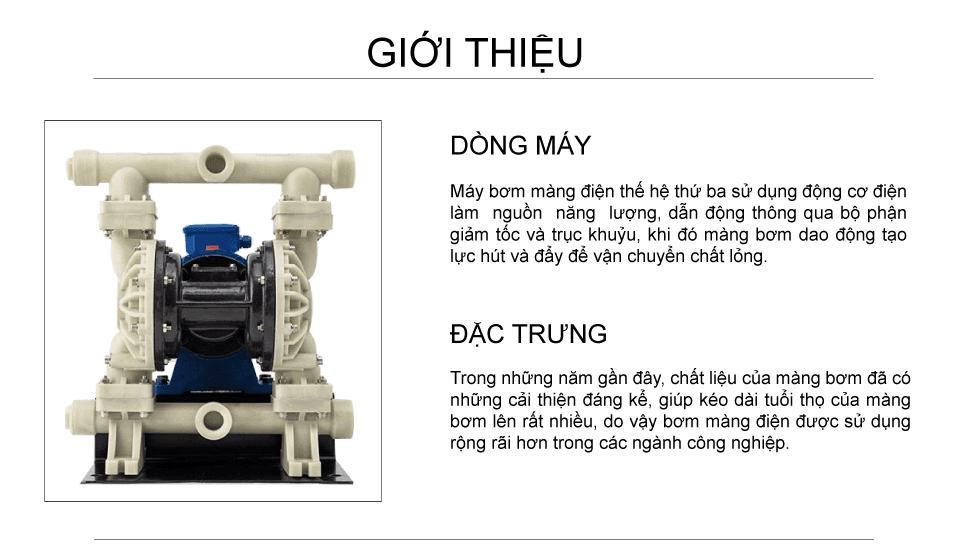 Bơm Màng Điện GODO DBY3S-32 NHỰA PP
