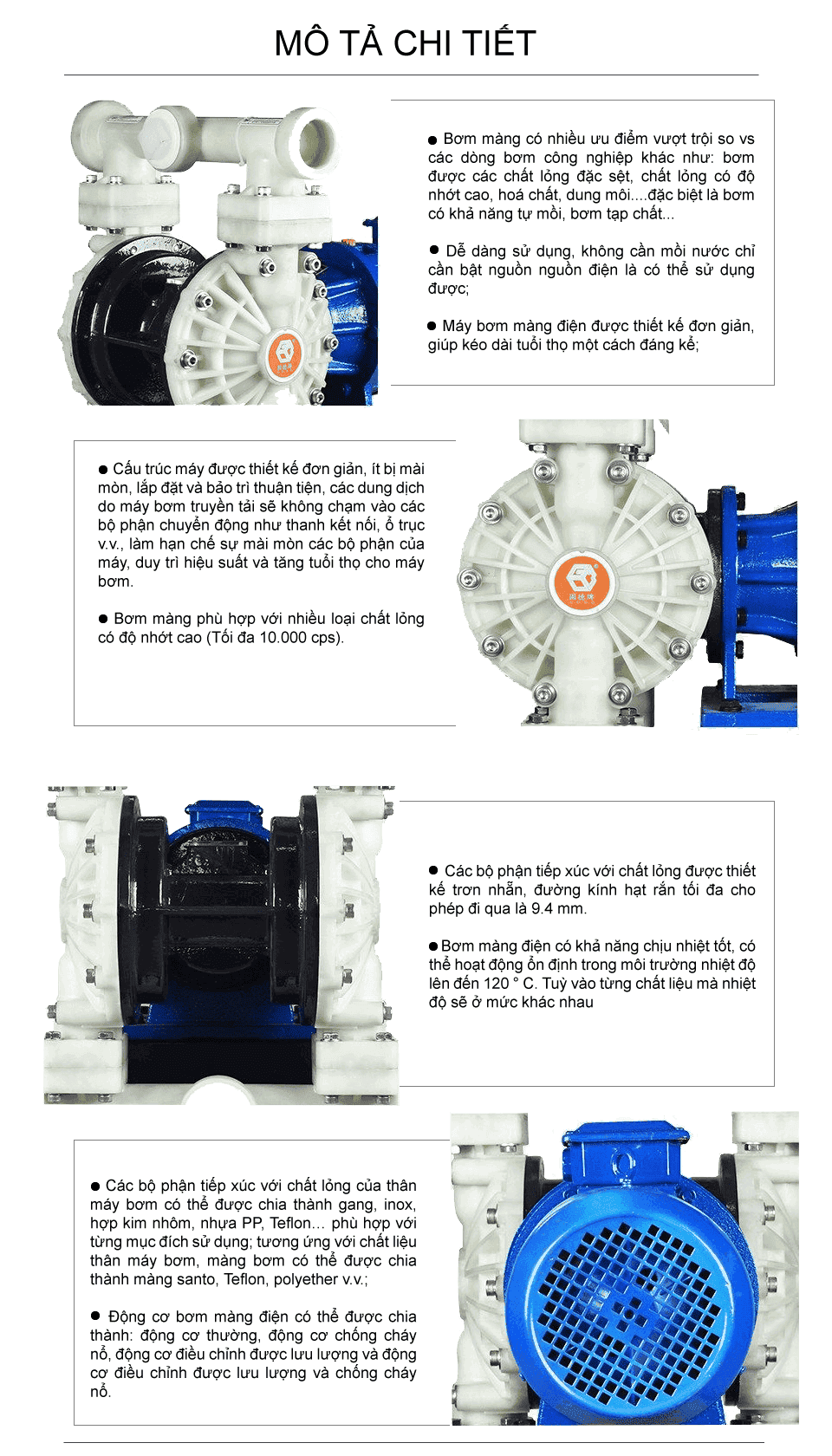 Bơm Màng Điện GODO DBY3S-50 NHỰA PP