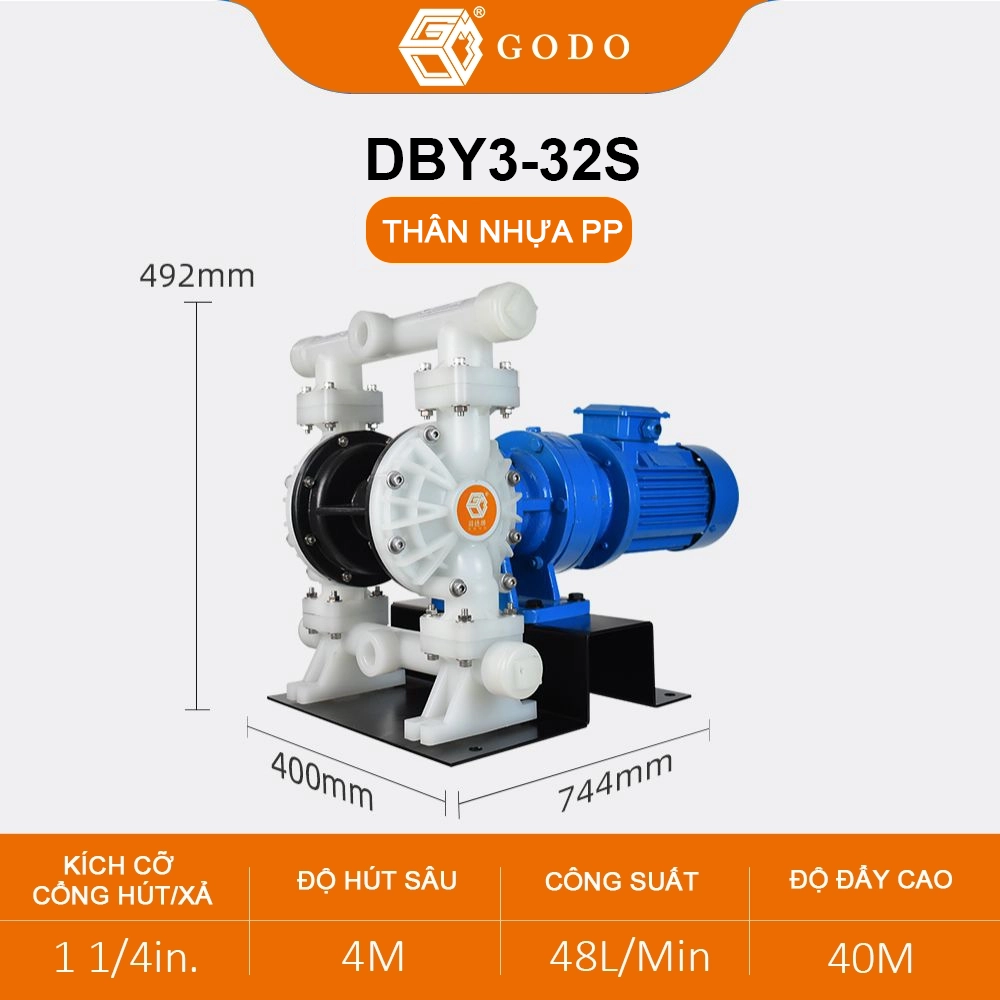 bơm màng điện dby3-32 bơm màng điện dby3-32
