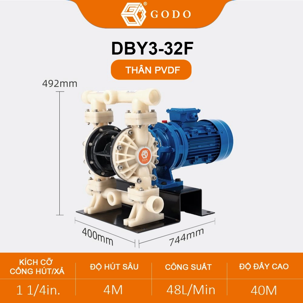 bơm màng điện dby3-32 bơm màng điện dby3-32