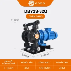 bơm màng điện dby3s-32