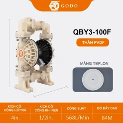 bơm màng khí nén QBY3-100
