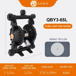 bơm màng khí nén QBY3-65
