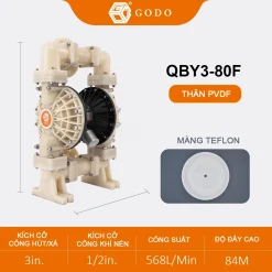 bơm màng khí nén QBY3-80