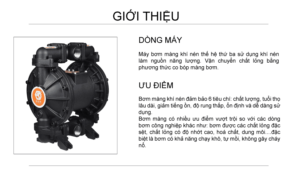 Bơm màng khí nén BFQ-25