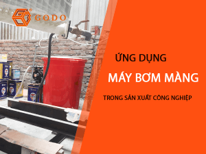 Ứng dụng bơm màng GODO trong công nghiệp