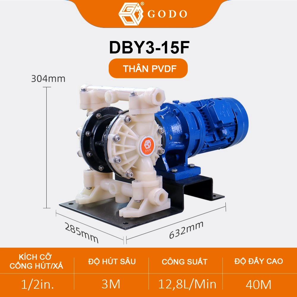bơm màng điện dby3-15 bơm màng điện dby3-15