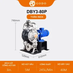 bơm màng điện dby3-80