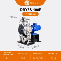 bơm màng điện dby3s-100