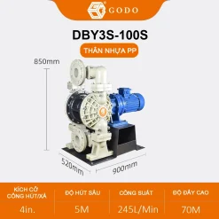 bơm màng điện dby3s-100