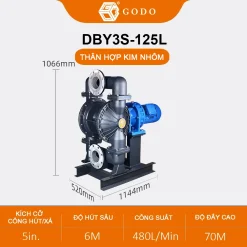 bơm màng điện dby3s-125