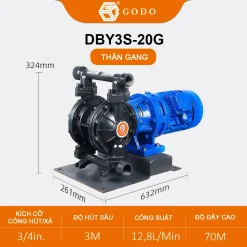 bơm màng điện dby3s-20