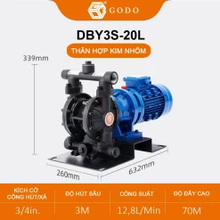 bơm màng điện dby3s-20