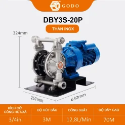 bơm màng điện dby3s-20
