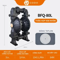 bơm màng khí nén bfq-80