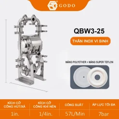 bơm màng thực phẩm QBW3-25
