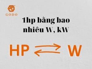 1hp bằng bao nhiêu W, kW