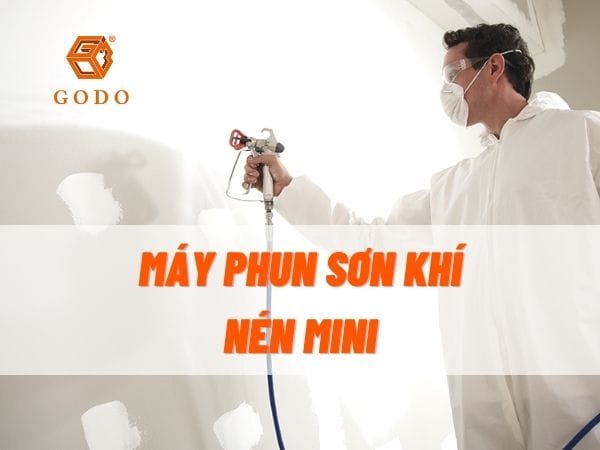 Máy phun sơn khí nén mini