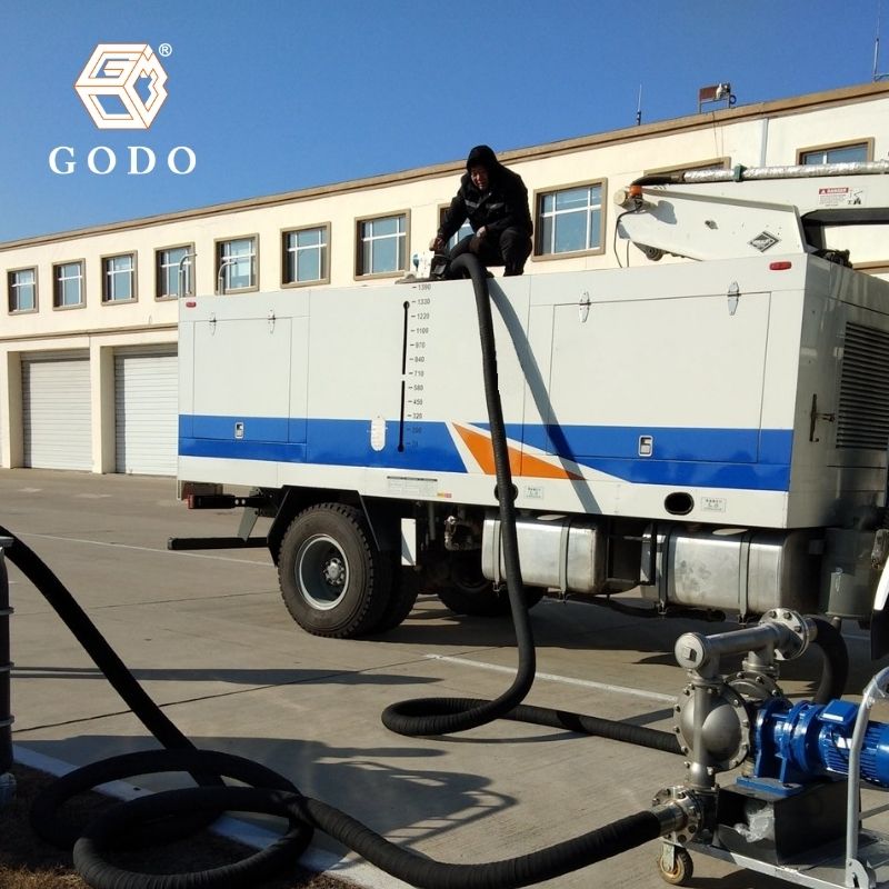 Máy bơm xăng dầu diesel bằng điện GODO