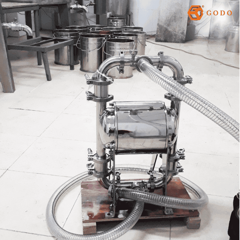 Máy bơm màng khí nén GODO