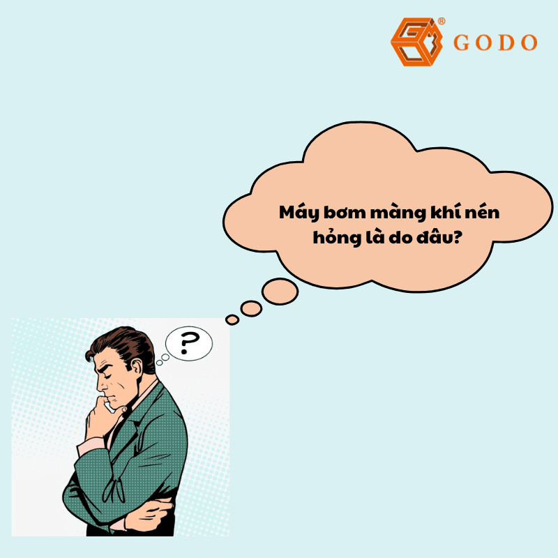 Máy bơm màng khí nén hỏng là do đâu