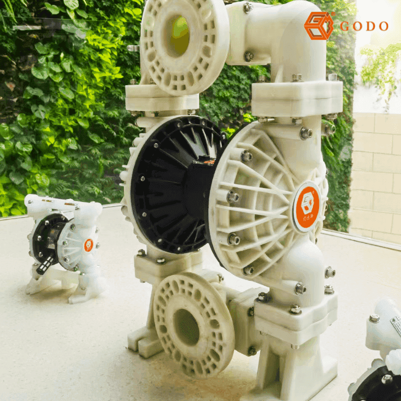 Máy bơm màng thân nhựa PP thương hiệu GODO