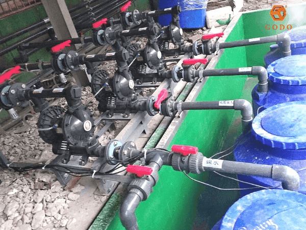 Máy bơm màng thương hiệu GODO