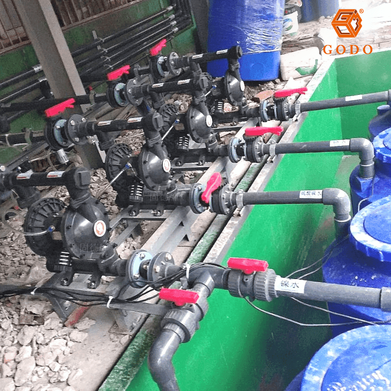 Máy bơm màng thương hiệu GODO