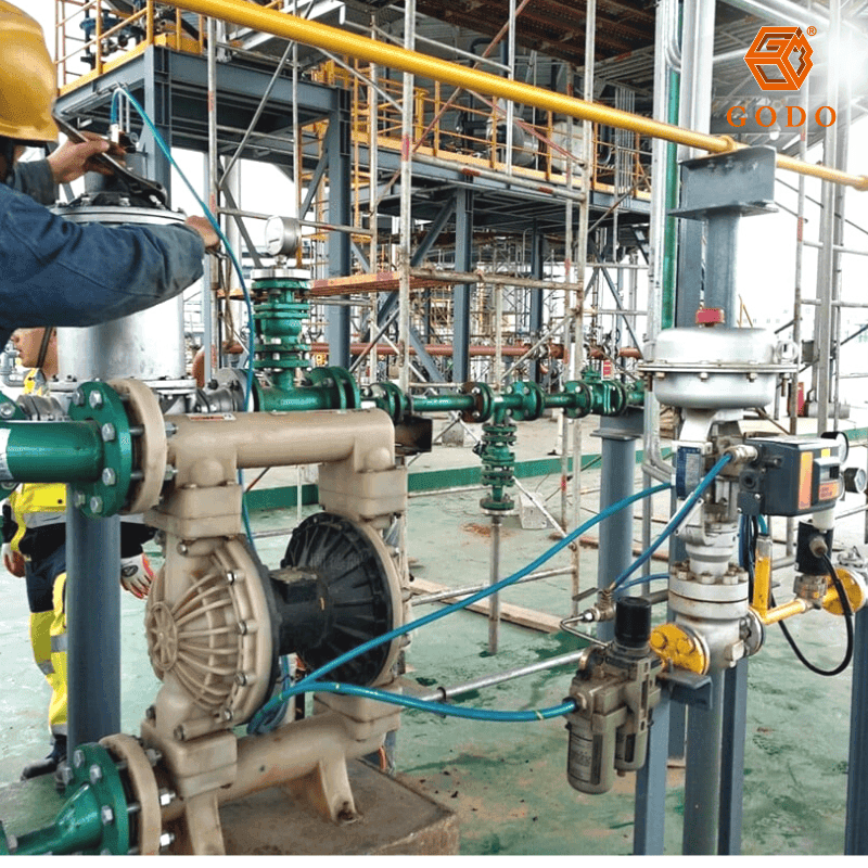 Máy bơm màng thương hiệu GODO