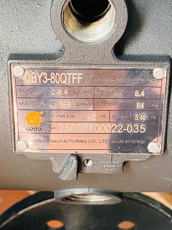 Các thông số kỹ thuật khi chọn mua bơm màng