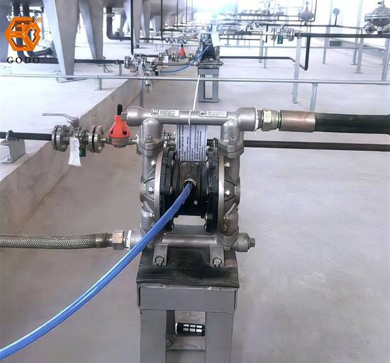 lắp đặt máy bơm màng