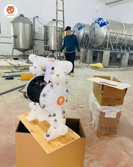 Máy bơm màng khí nén