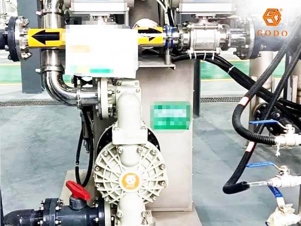 Quy trình lắp đặt máy bơm màng khí nén_