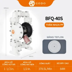 bơm màng khí nén bfq-40