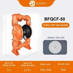 Bơm màng khí nén BFQCF-50