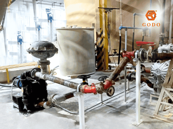 GODO VIỆT NAM | Thương hiệu Máy bơm màng chất lượng cao 125 độ đẩy cao của máy bơm màng (3
