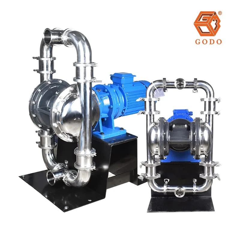 Bơm màng khí nén thực phẩm – Ứng dụng và cách chọn