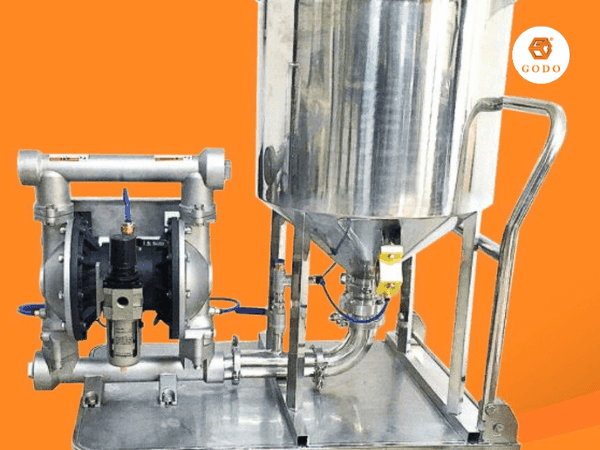 Máy bơm bột GODO