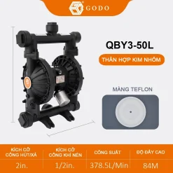 bơm màng khí nén QBY3-50
