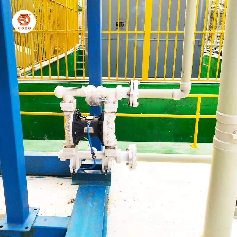 Máy bơm màng hóa chất GODO Máy bơm màng hóa chất GODO