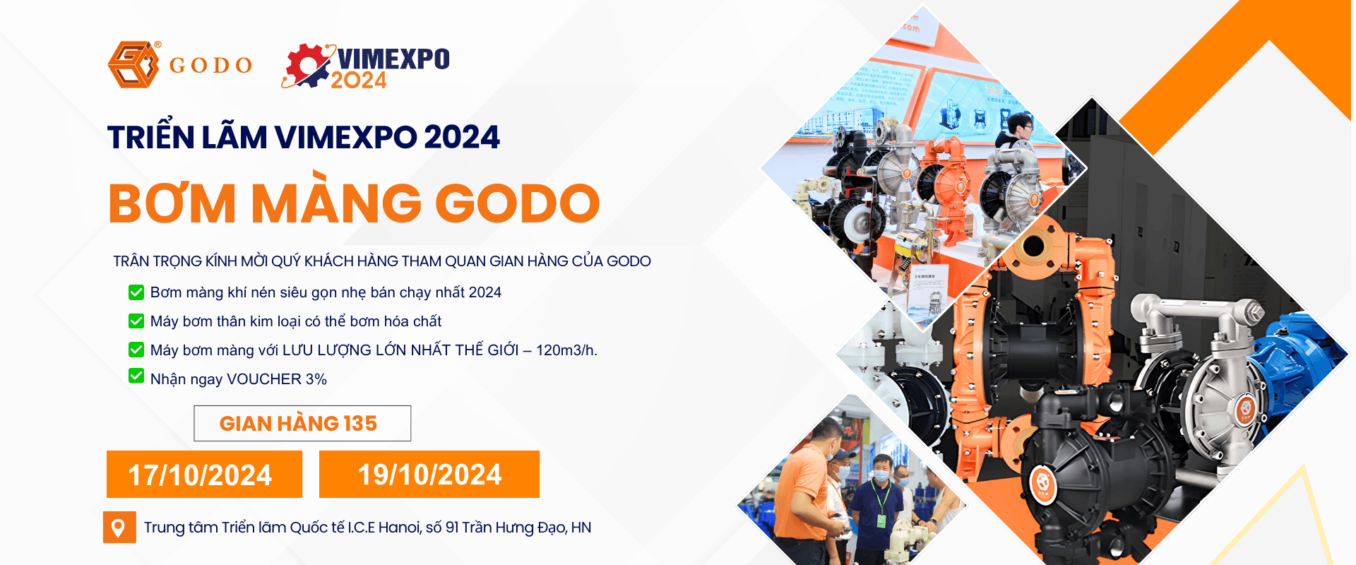 GODO tham dự triển lãm vimexpo2024