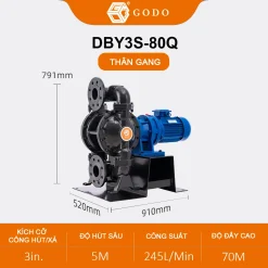 bơm màng điện dby3s-80