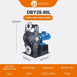bơm màng điện dby3s-80