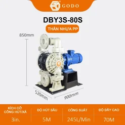 bơm màng điện dby3s-80