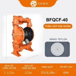 Máy bơm màng khí nén BFQCF-40
