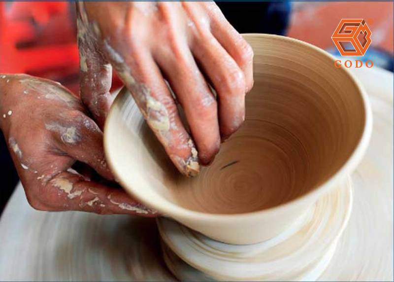 Máy bơm màng bơm đất sét, bơm men, bơm bùn trong sản xuất gạch men, gốm sứ 1 Máy bơm màng bơm đất sét